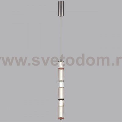 5456/18L L-VISION ODL_EX26 045 темный сатин.никель/терракот/черный Подвес LED 22W 4000K COLLIER