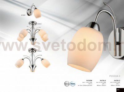 Светильник настенный Globo 54709W