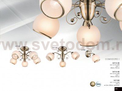 Светильник потолочный Globo 54713-3d 