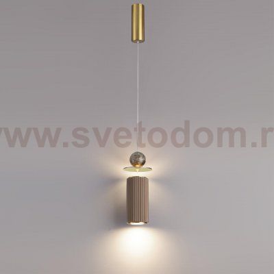 5475/10LD L-VISION ODL_EX27 сатинированн.латунь/терракот./металл/стекло/мрамор/керамика Подвес LED*10W 3000K 388lm JAZZ