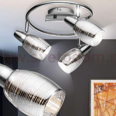 Светильник поворотный спот Globo 54986-3 CARSON