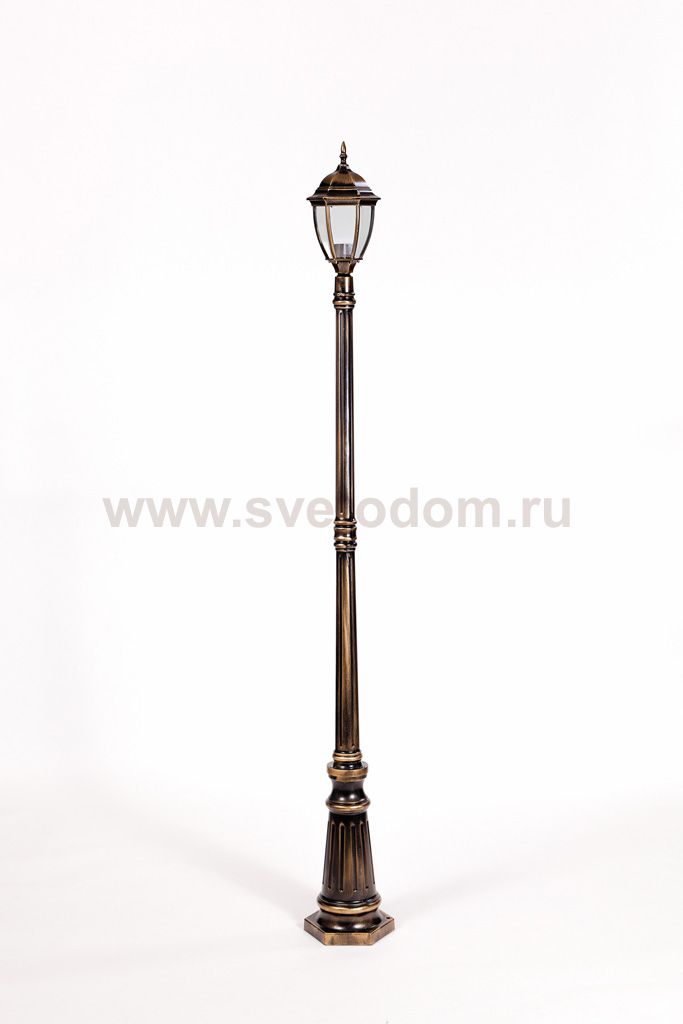 Светильник столб уличный 1 фонарь Oasis Light 91209S Gb