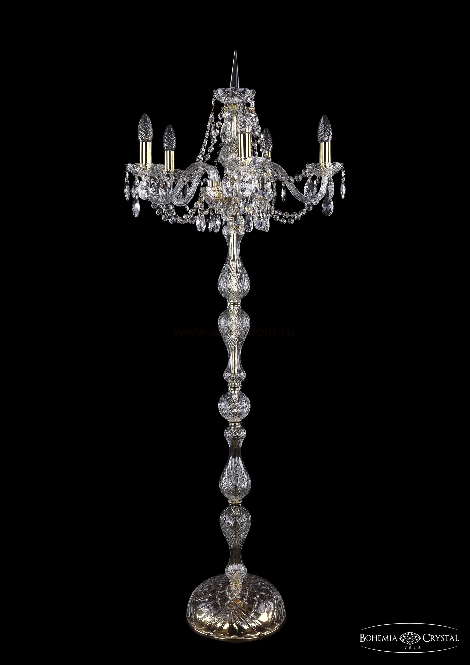 Торшер Bohemia Ivele 5506/5/160-140/G