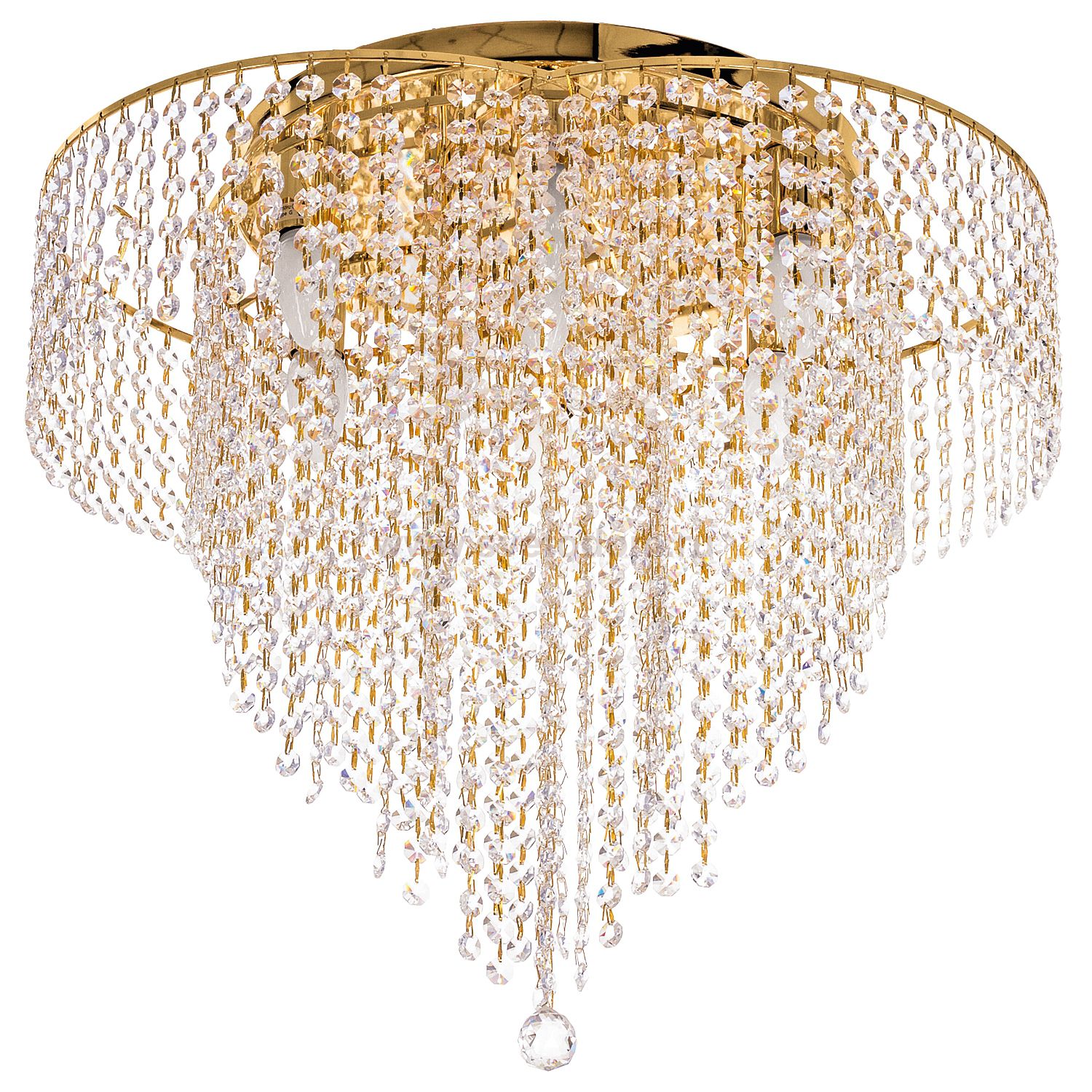 Люстра хрустальная Экономсвет 55104/9FGD WT