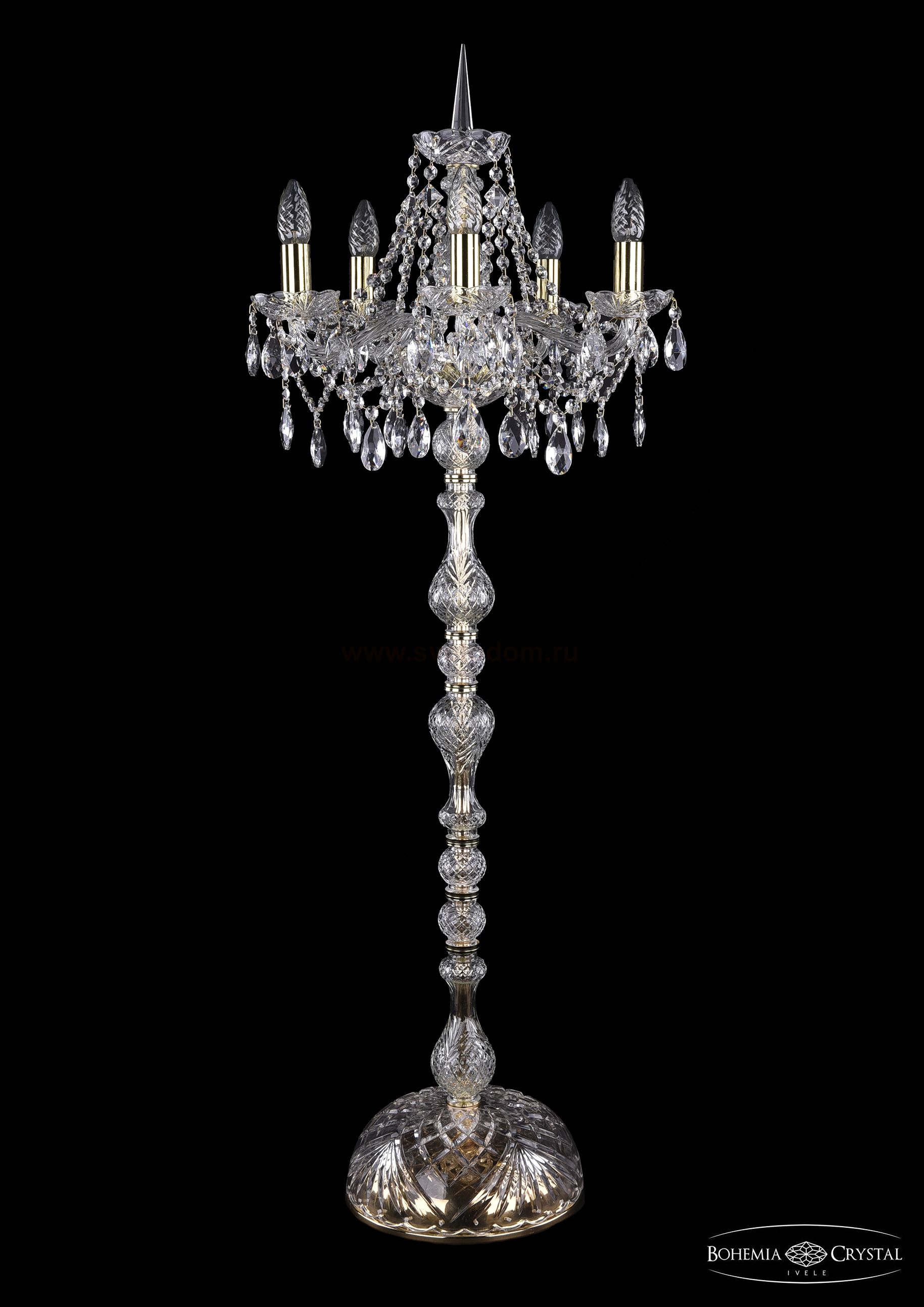 Торшер Bohemia Ivele 5513/5/141-120/G
