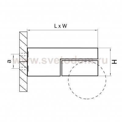 Светильник точечный накладной диодный Lightstar 55174 Snodo