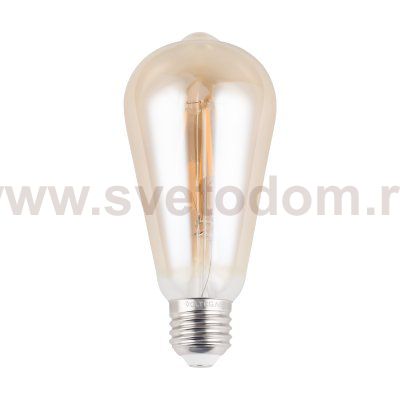 Лампочка светодиодная VG10-ST64Gwarm6W Voltega