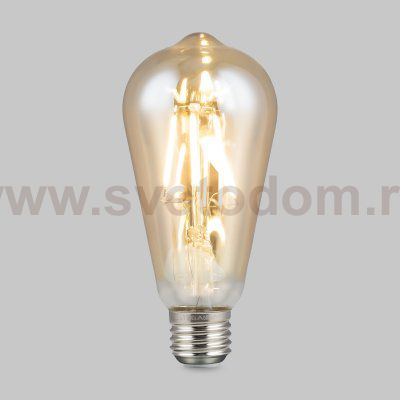 Лампочка светодиодная VG10-ST64Gwarm6W Voltega