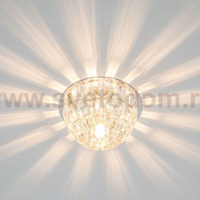 Точечный светильник Экономсвет 55319-M CR CL G4