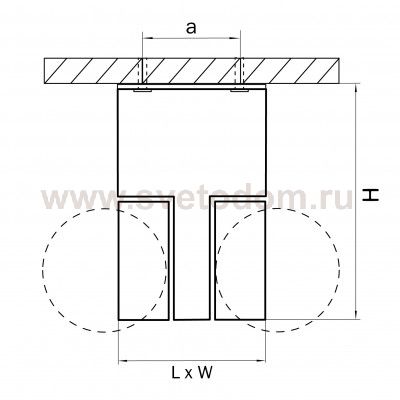 Светильник точечный накладной диодный Lightstar 55374 Snodo