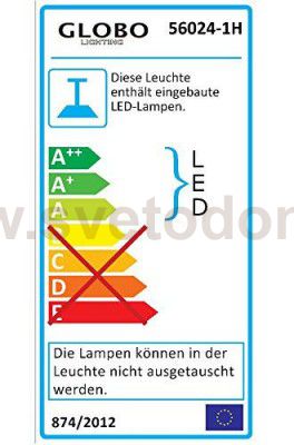 Светильник подвесной Globo 56024-1h FRISO