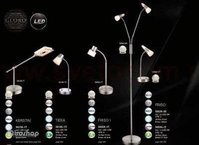 Настольная лампа Globo 56024-1t FRISO