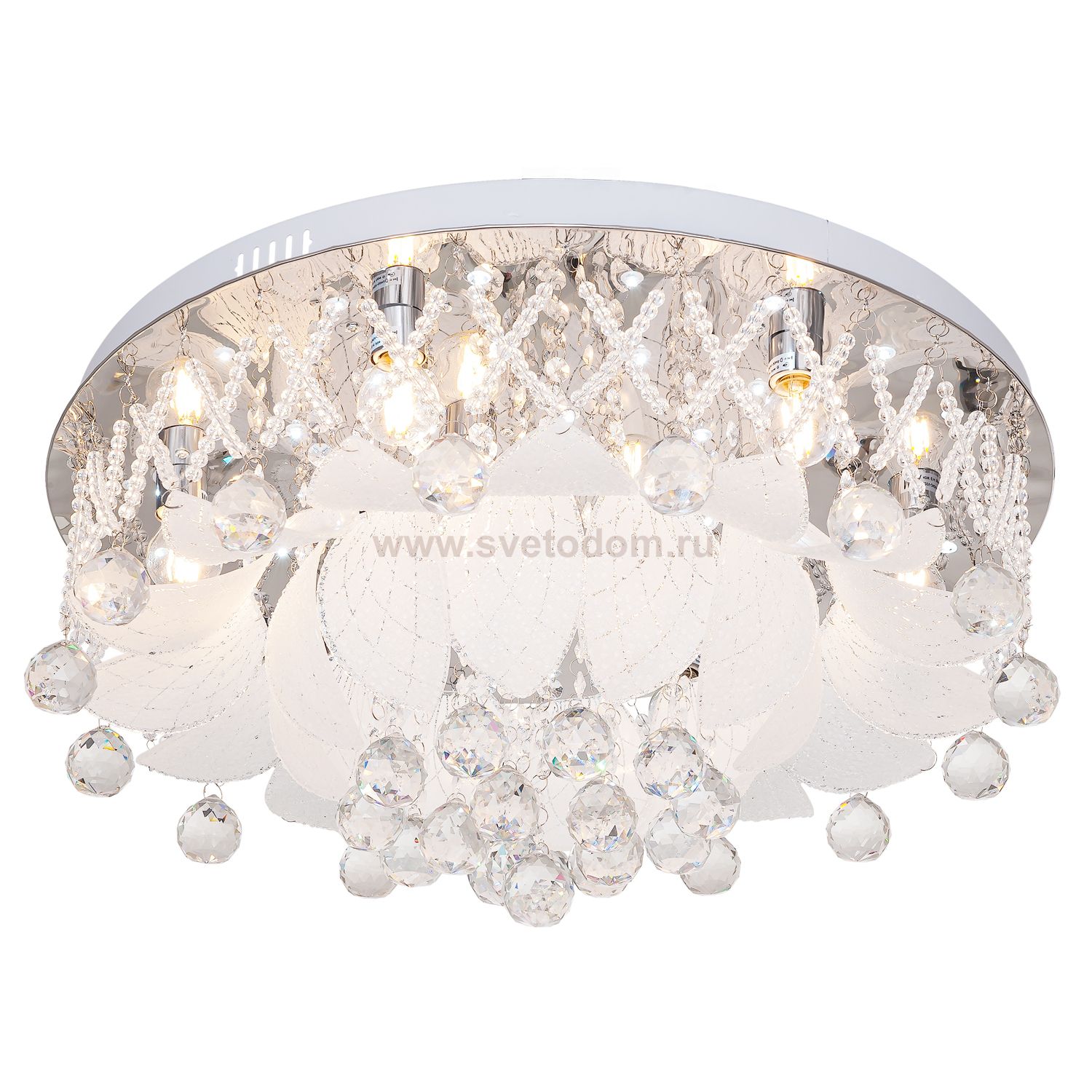 Потолочный светильник Экономсвет 5605/8CR RC WTLED