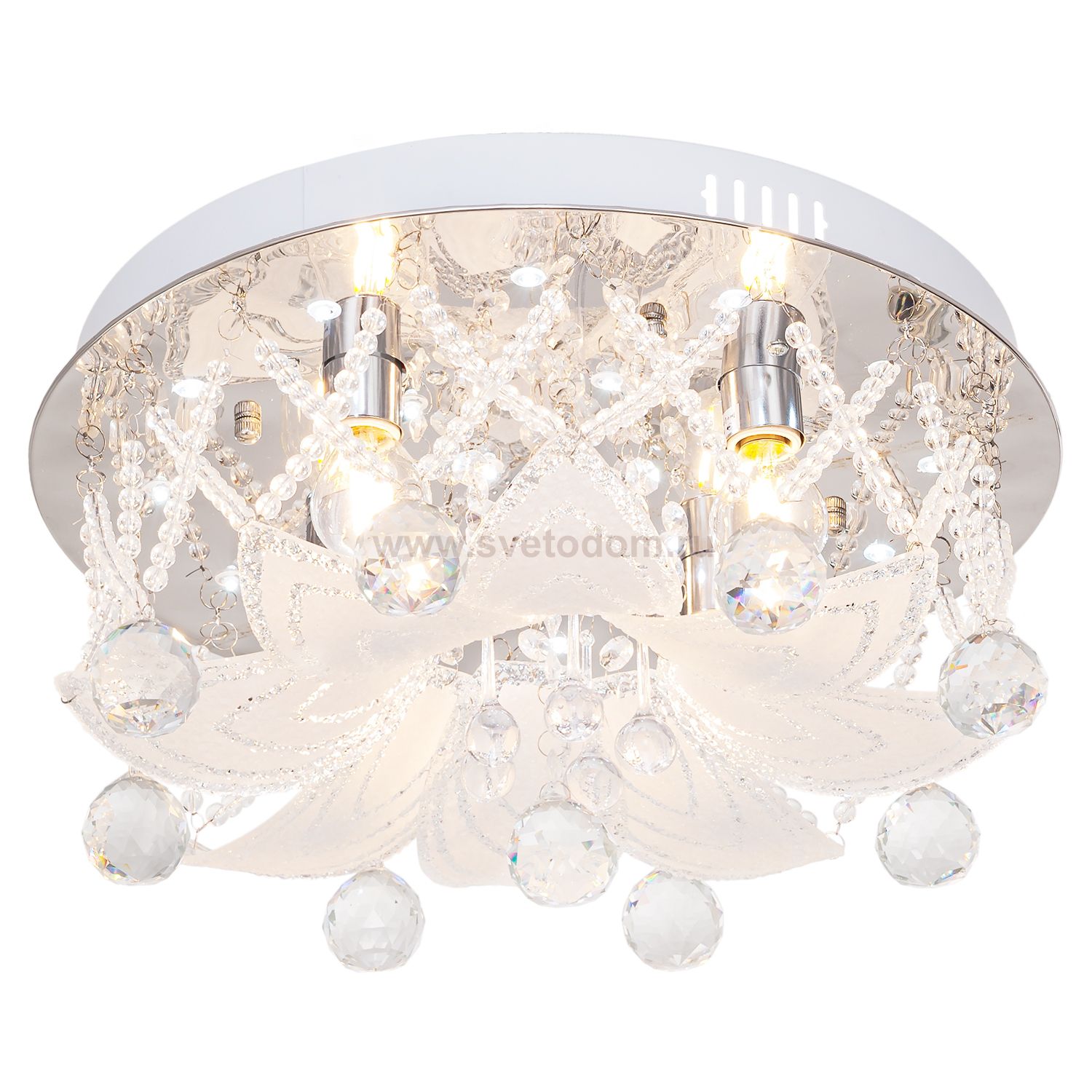 Потолочный светильник Экономсвет 5610/4CR RC WTLED