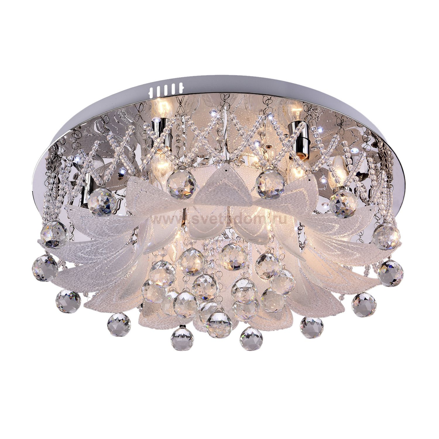 Потолочный светильник Экономсвет 5610/8CR RC WTLED