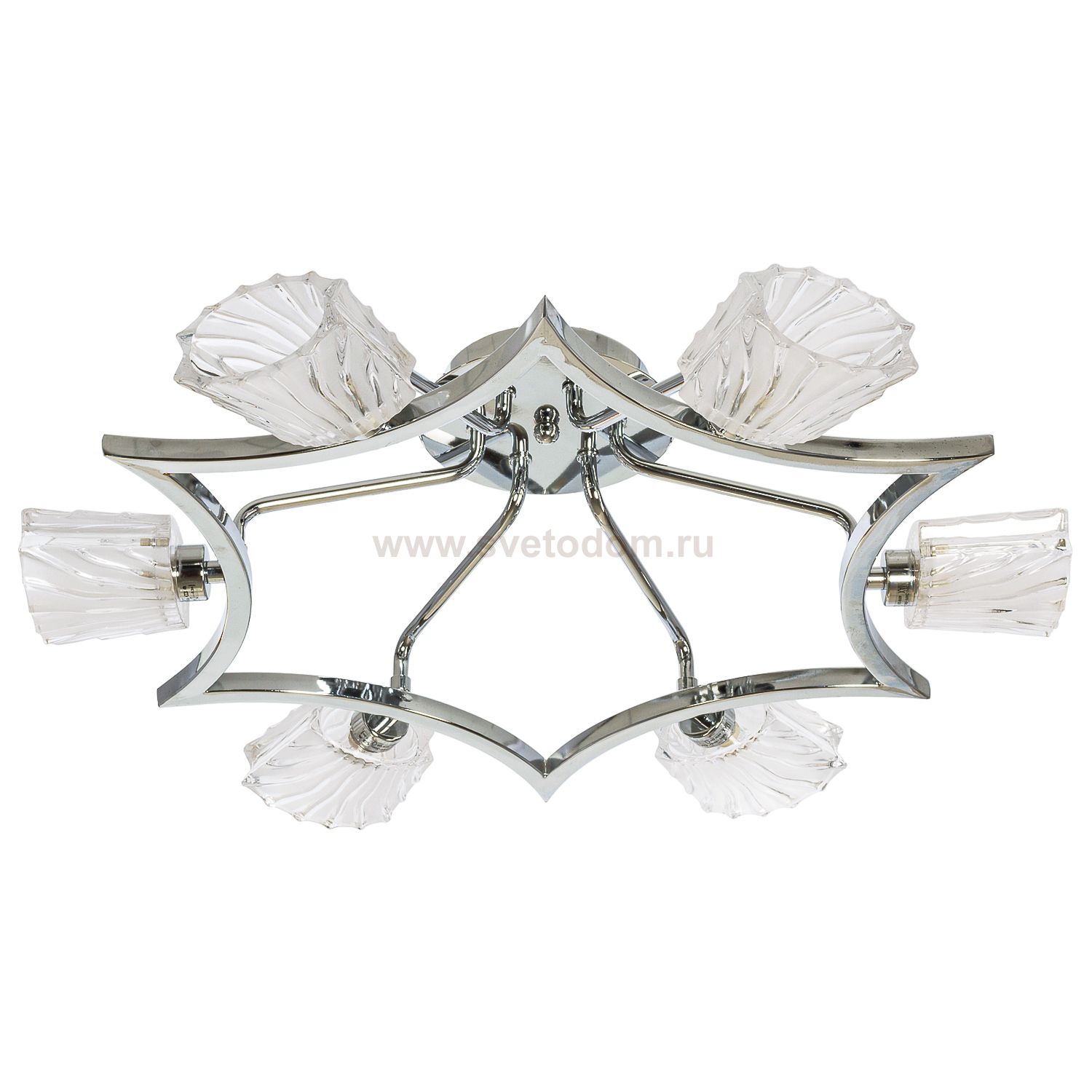 Потолочный светильник Экономсвет 56167/6CR WT