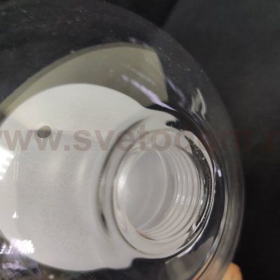 Плафон стекло двойное 124мм G9 20мм резьба LM 5619 KARISMA