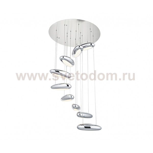 Подвесной светильник ЭГО хром d70 h150 Led 72W (4000K) Kink light 5620-9A