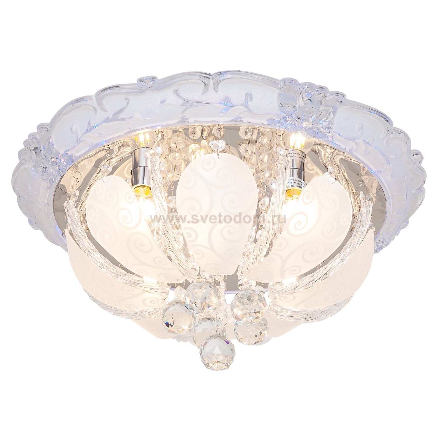 Светильник ЭкономСвет 5636/5CR RC RGBLED