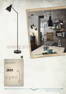 Торшер напольный Eglo 49471 PRIDDY