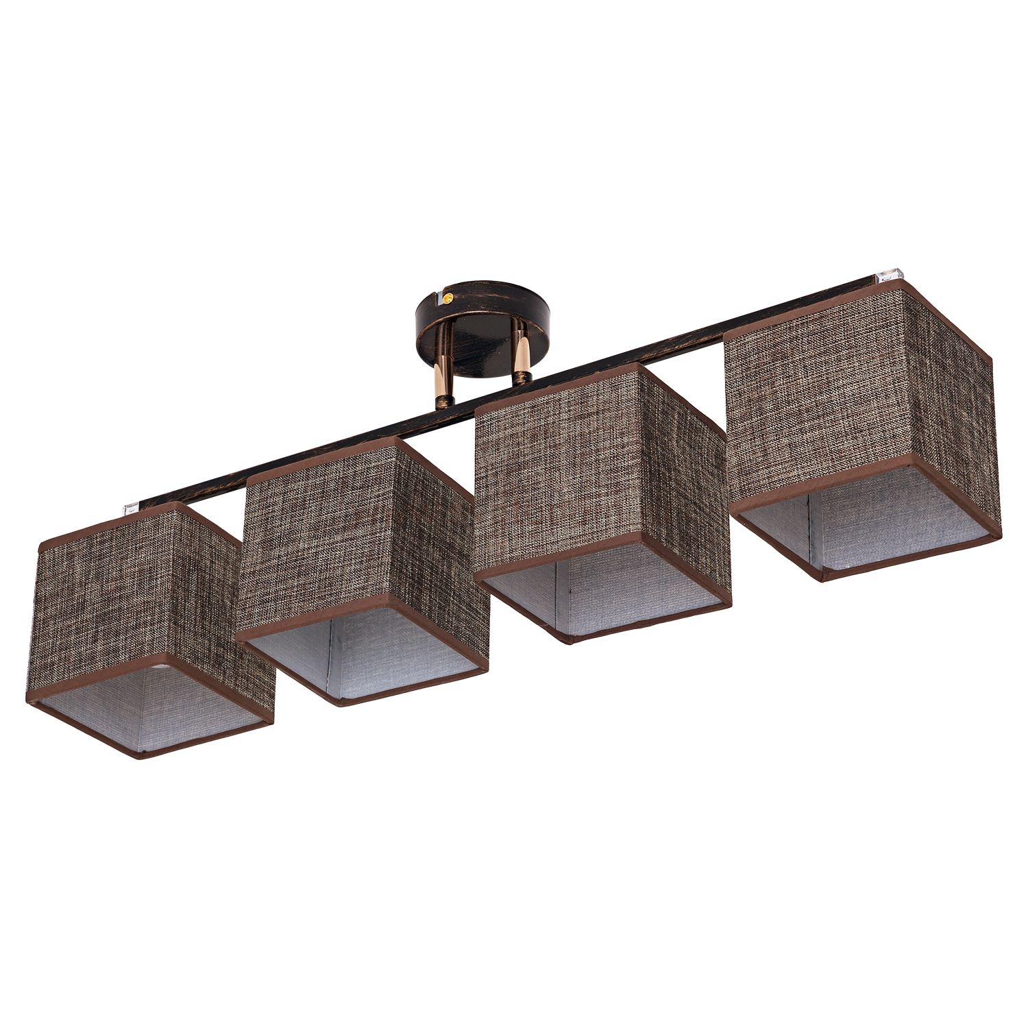 Светильник ЭкономСвет 5654A/4BR BR