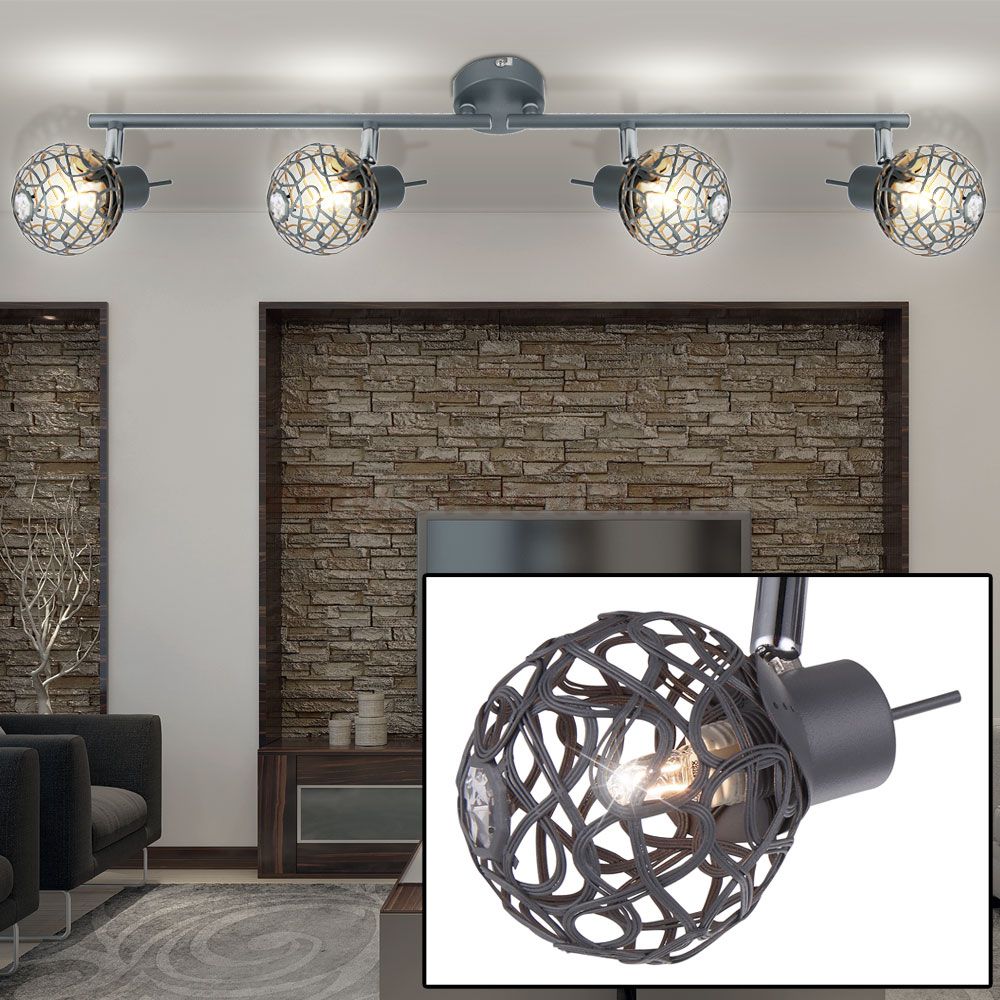 Светильник поворотный спот Globo 56628-4 MOSA