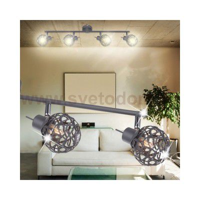 Светильник поворотный спот Globo 56628-4 MOSA