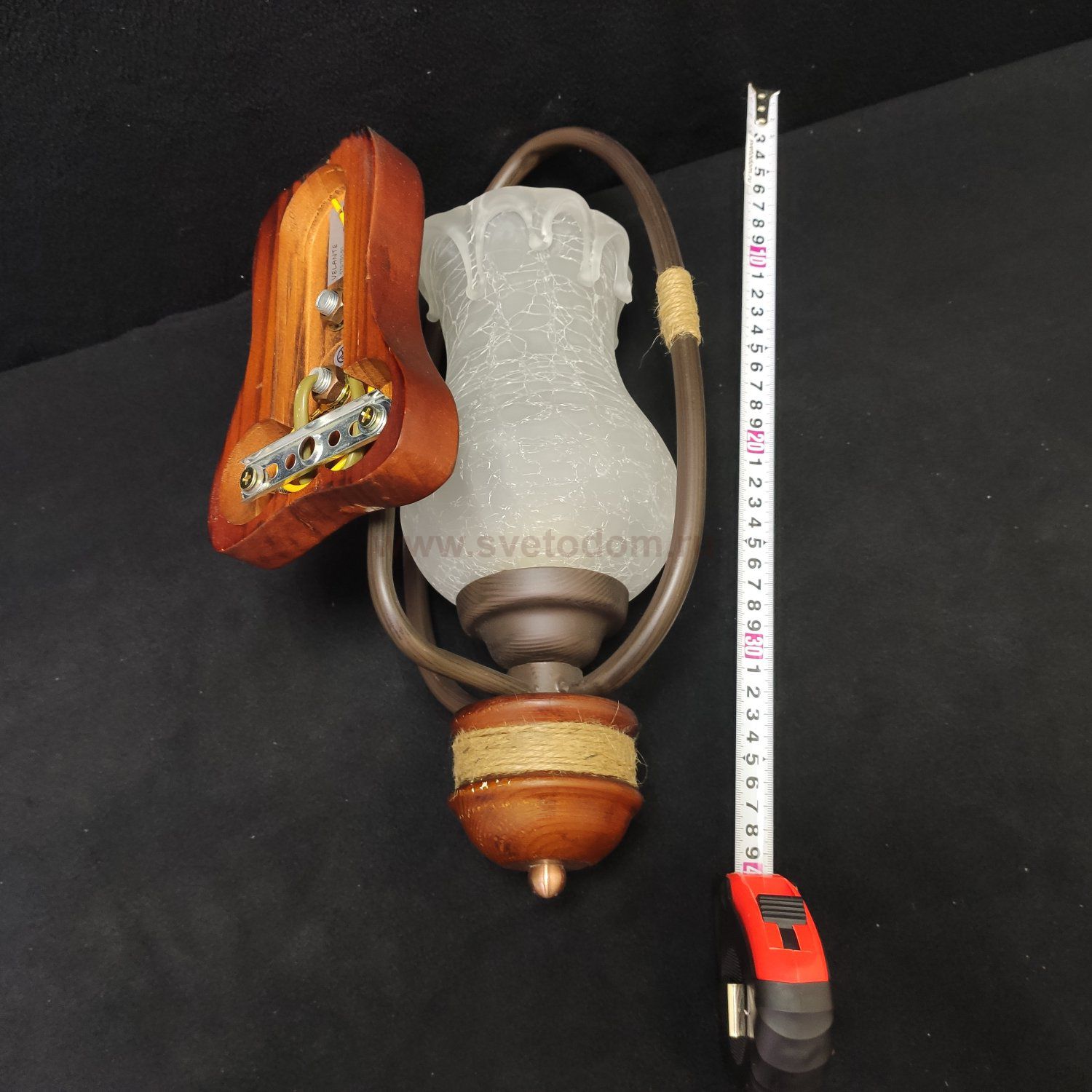 Светильник настенный бра под старину Velante 570-701-01