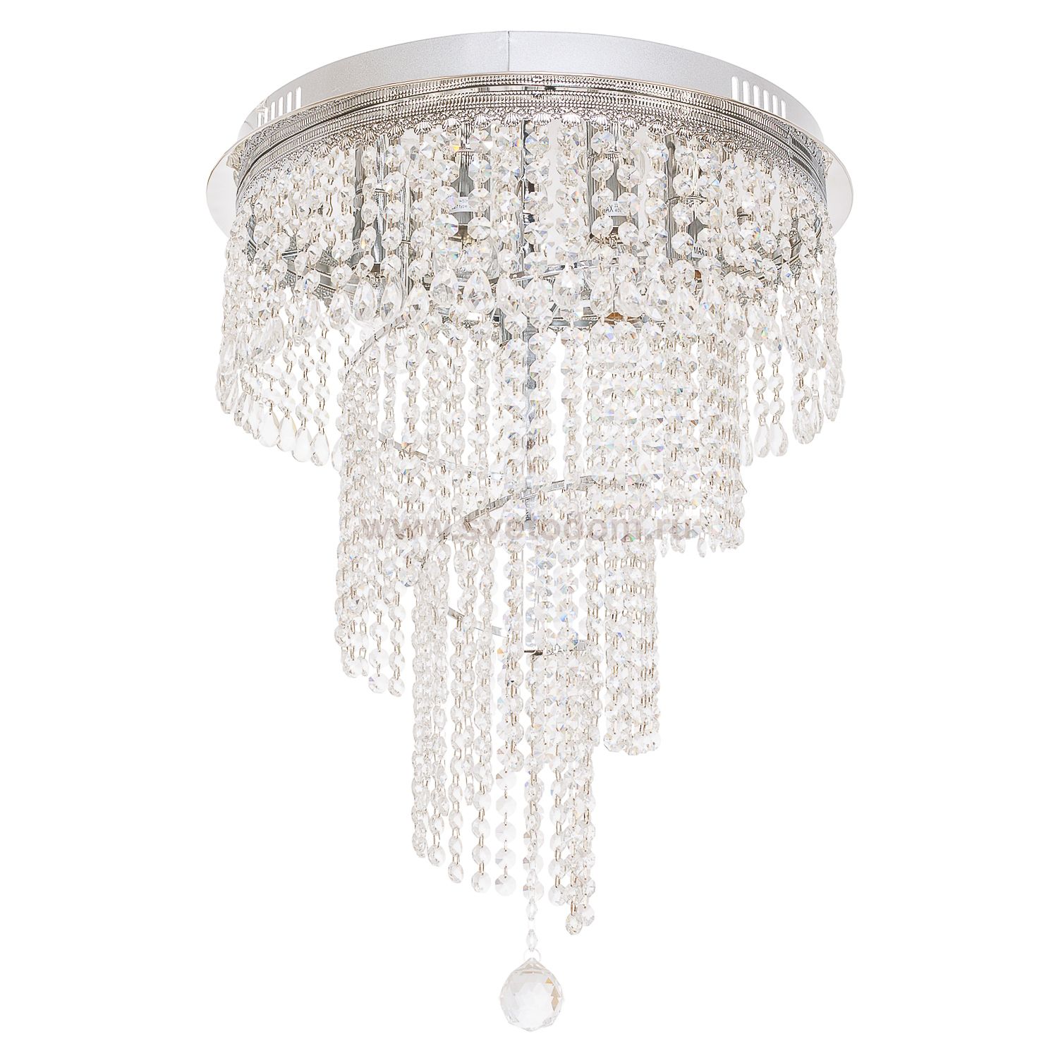 Светильник ЭкономСвет 57204/7CR WT