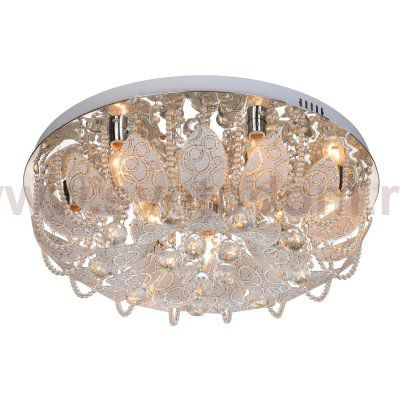 Люстра круглая Экономсвет 58061/9CR RC RGBLED