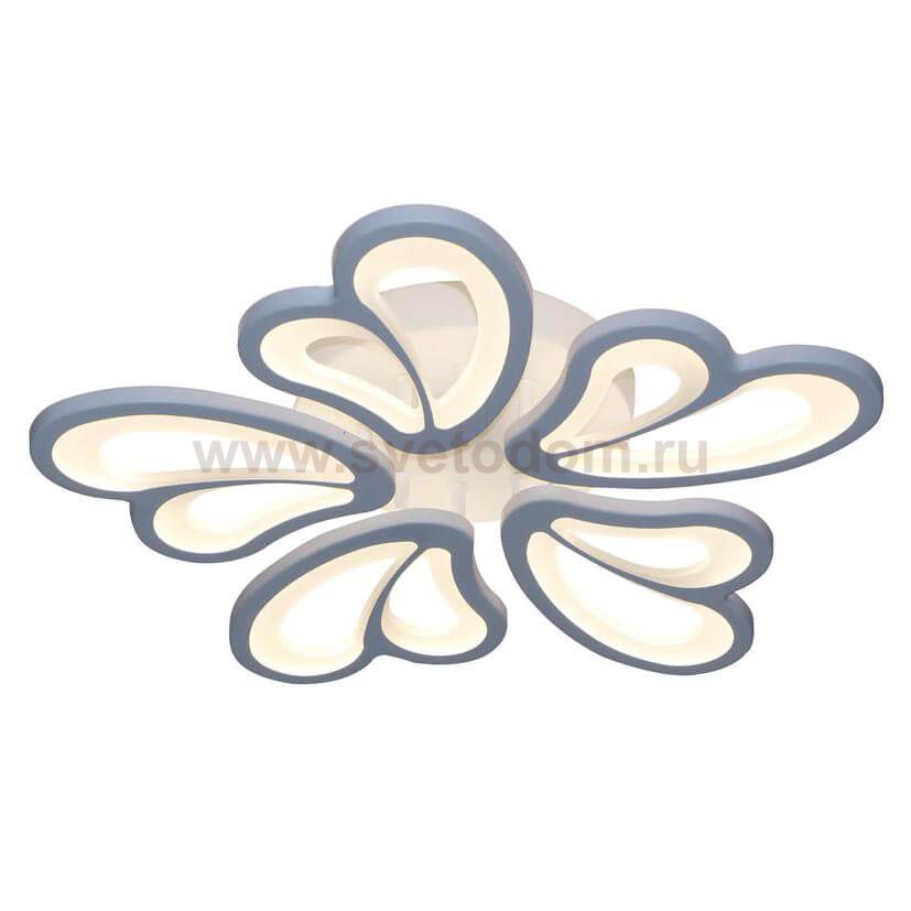 Светильник ХОЙЯ белый d56 h8 Led 84W (3000-6000K) c пультом ДУ, с диммером Kink light 5833