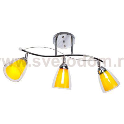 Светильник ЭкономСвет 5846GM/3CR YL+GN+BL