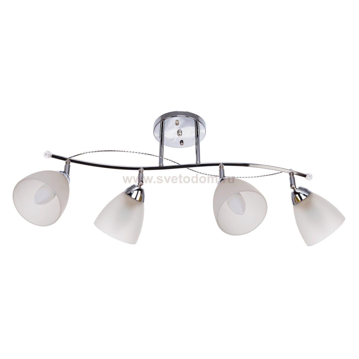 Потолочный светильник Экономсвет 5846GM/4CR WT