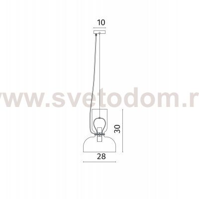 Подвесной светильник Divinare PAOLA 5864/06 SP-1