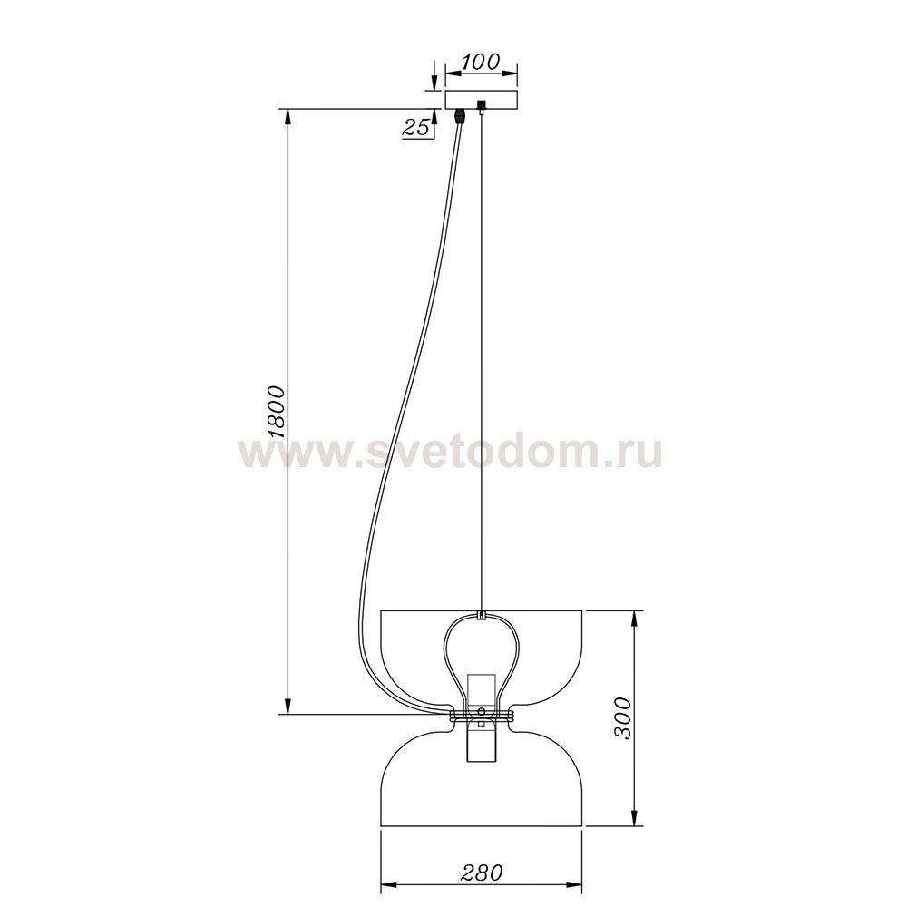 Подвесной светильник Divinare PAOLA 5865/06 SP-1