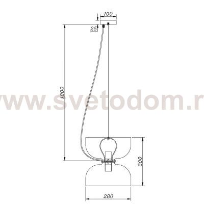 Подвесной светильник Divinare PAOLA 5865/06 SP-1