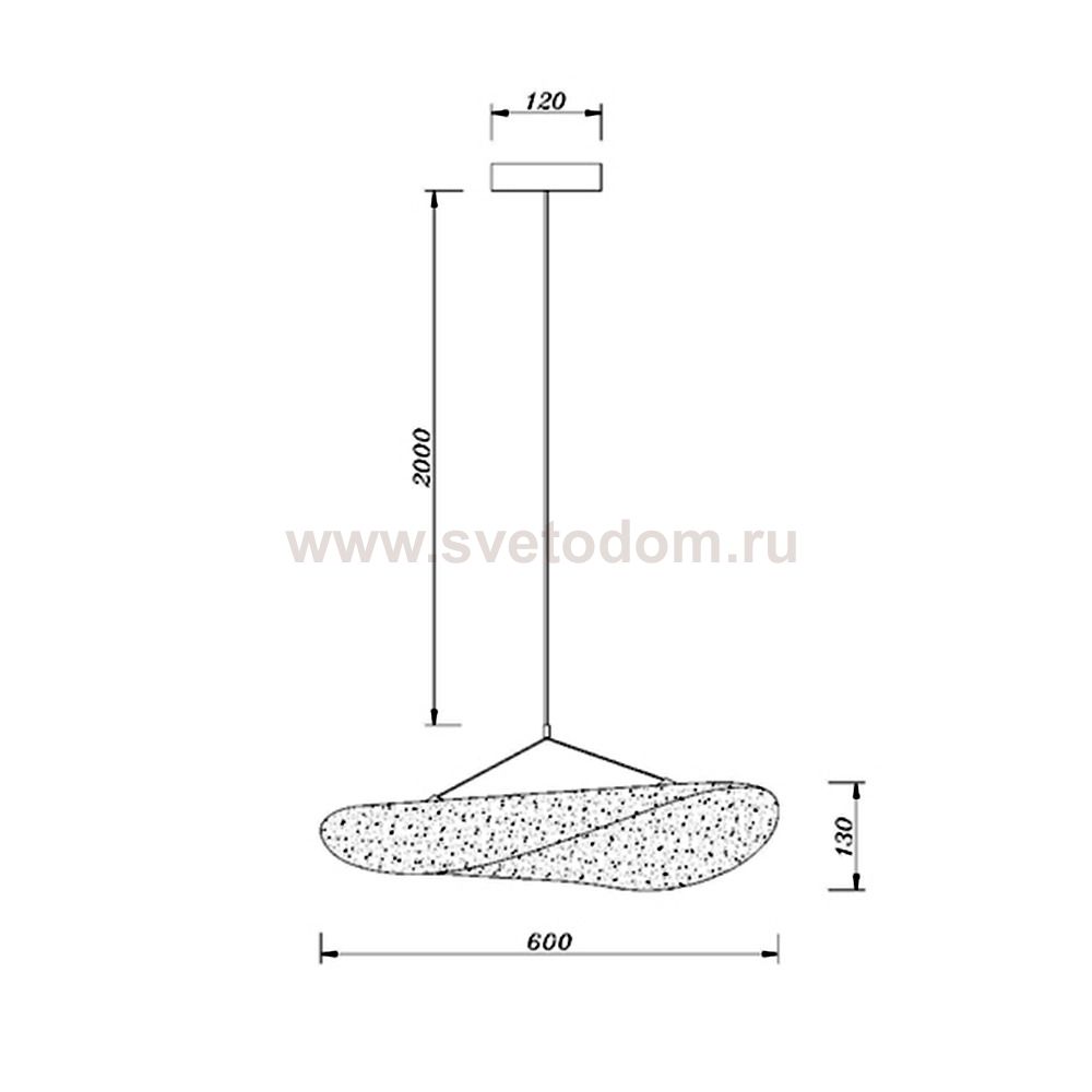 Подвесной светильник Divinare FIAMMA 5866/06 SP-19