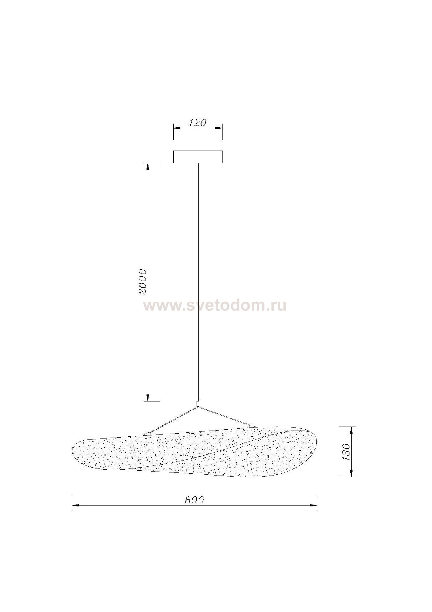 Подвесной светильник Divinare FIAMMA 5866/06 SP-26