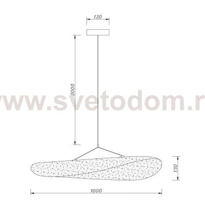 Подвесной светильник Divinare FIAMMA 5866/06 SP-35