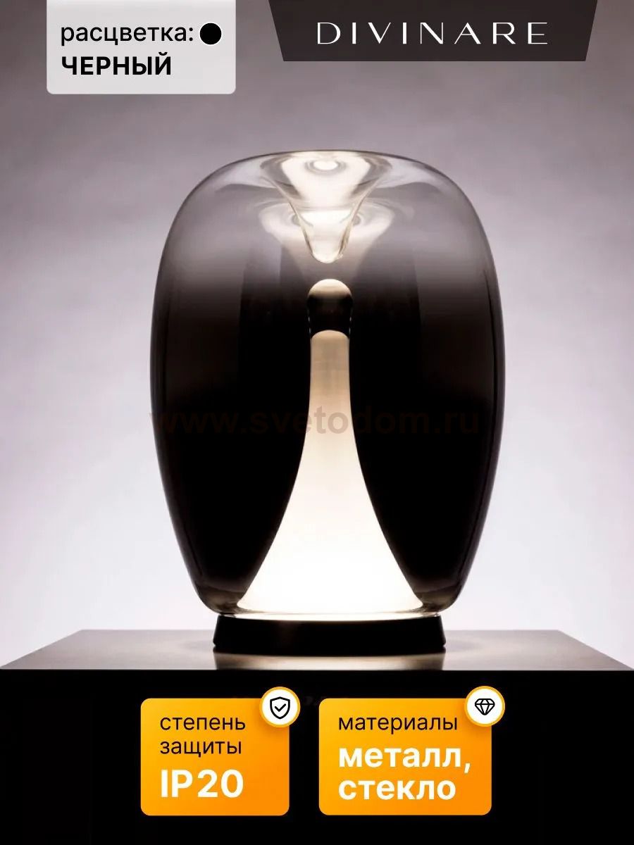 Настольная лампа Divinare 5875/51 TL-15 CAMPO
