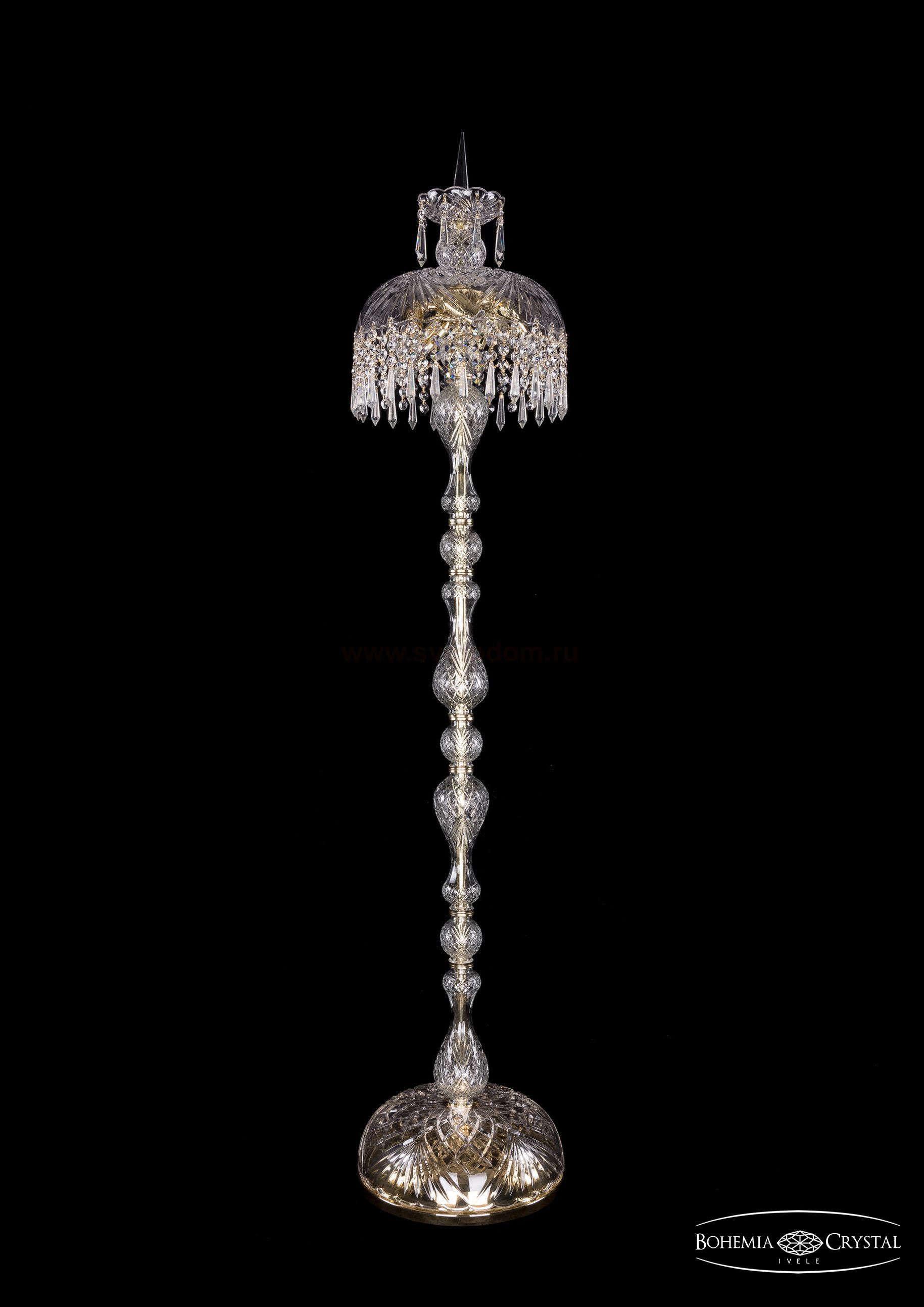 Торшер Bohemia Ivele 5877/30-150/G/Drops