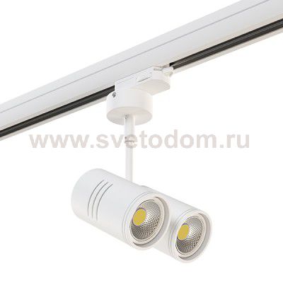 Трековое крепление с 3-фазным адаптером к 05101x/21444x Lightstar 594016 Asta