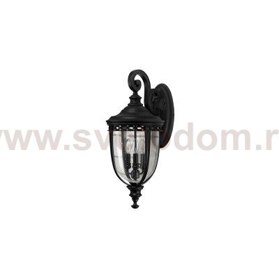 Настенный фонарь Natural concept FE/EB2/L BLK ENGLISH BRIDLE  