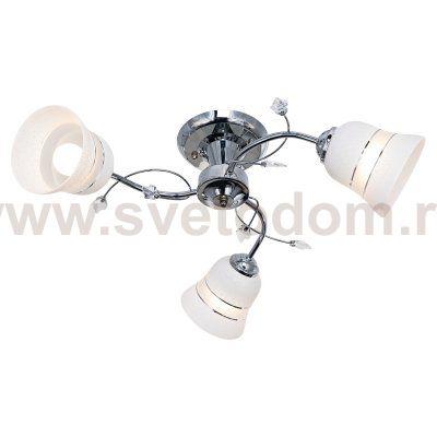 Светильник ЭкономСвет 5976M/3CR WT