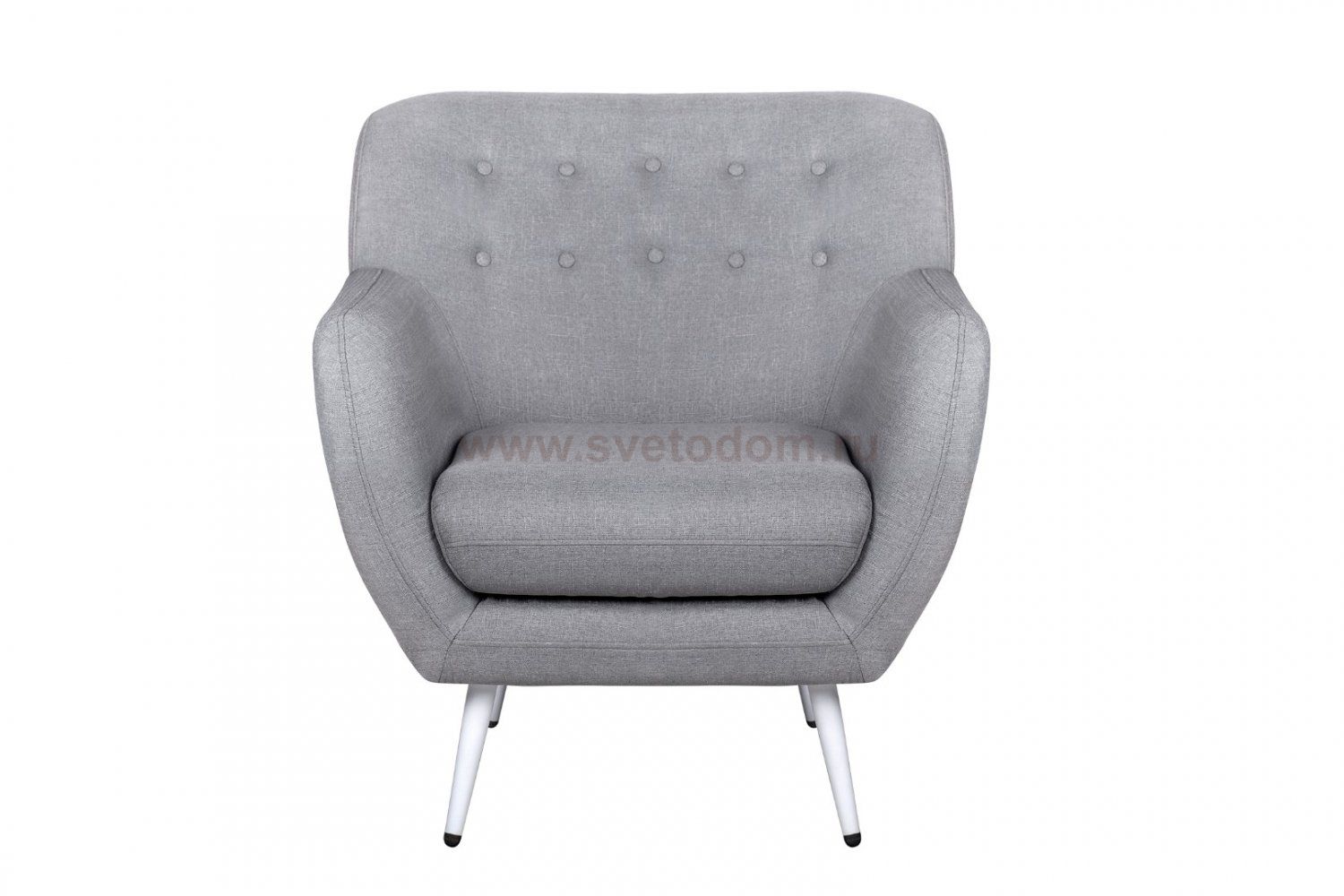 Низкое кресло Fuller Grey V2 MAK interior 5KS24014-GWH Серый