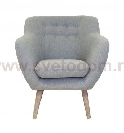 Низкое кресло Fuller Grey MAK interior 5KS24014-G Серый