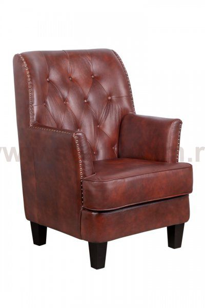 Кожаное кресло Noff Leather V2 MAK interior 5KS24022-BRLV2 Коричневый