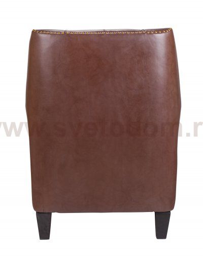 Кожаное кресло Noff Leather MAK interior 5KS24022-BRL Коричневый