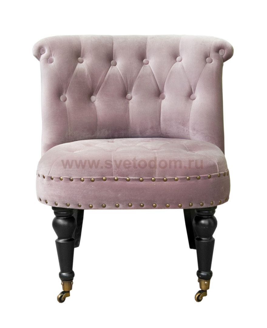 Низкое кресло Aviana Pink Velvet MAK interior 5KS24025-P Розовый