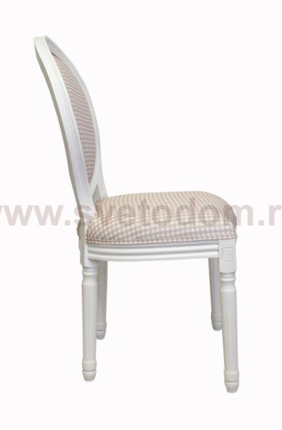 Стул Volker Classik Check MAK interior 5KS24501-17 Белый, коричневый